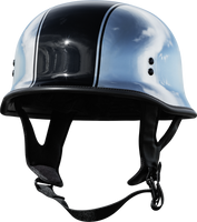 HIGHWAY 21 9mm German Beanie Helmet Chrome