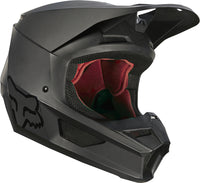 FOX V1 MATTE Off-Road Helmet Solid Matte Black