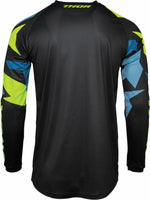Thor Sector Warship Jersey - Blue/Acid