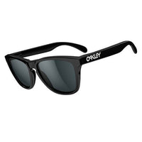 Oakley Frogskins Sunglasses Polished Black Frame/ Grey Lens