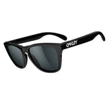 Oakley Frogskins Sunglasses Polished Black Frame/ Grey Lens