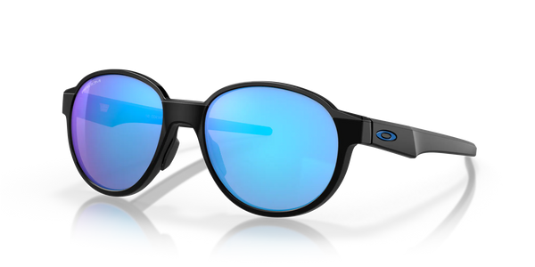 Oakley Coinflip Sunglass Matte Black Frame / Prizm Sapphire Lenses Low Bridge Fit