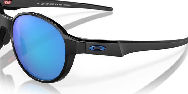 Holbrook™ (Low Bridge Fit) High Resolution Collection Prizm Sapphire  Lenses, Polished Black Frame Sunglasses