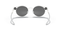 Oakley Deadbolt Sunglass Satin Chrome Frame/ Prizm Black Lenses