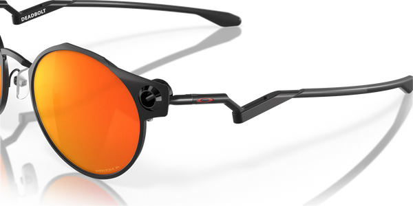 Oakley Deadbolt Sunglass Satin Black Frame/ Prizm Ruby Polarized Oakley Deadbolt Sunglass Satin Black Frame/ Prizm Ruby Polarized