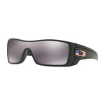 Oakley Batwolf Flag Collection Sunglass Matte Black Frame / Prizm Black Iridium Lens OO9101-5927