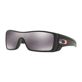 Oakley Batwolf Flag Collection Sunglass Matte Black Frame / Prizm Black Iridium Lens