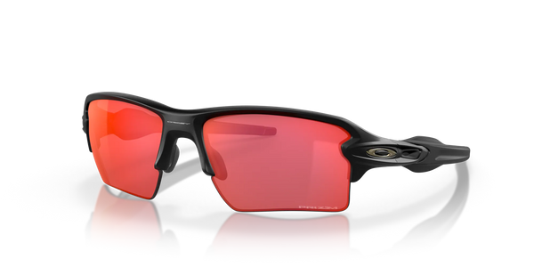 Oakley Flak 2.0 XL Sunglasses Matte Black Frame PRIZM Trail Torch