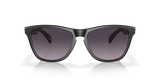 Oakley Frogskins Sunglasses Matte Black Frame/ PRIZM Grey Gradient Lens