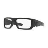 Oakley Det Cord Industrial Sunglass Matte Black Frame/ Clear Lenses