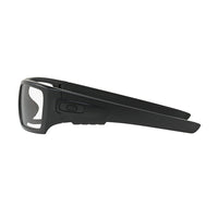 Oakley Det Cord Industrial Sunglass Matte Black Frame/ Clear Lenses