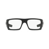 Oakley Det Cord Industrial Sunglass Matte Black Frame/ Clear Lenses