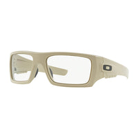 Oakley Det Cord Desert Collection Sunglass Desert Tan Frame/ Clear Lens