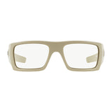 Oakley Det Cord Desert Collection Sunglass Desert Tan Frame/ Clear Lens