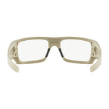Oakley Det Cord Desert Collection Sunglass Desert Tan Frame/ Clear Lens