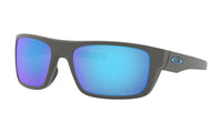 Oakley Drop Point Sunglass Matte Dark Grey Frame/ Prizm Sapphire Polarized Lenses