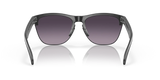 Oakley Frogskins Lite Sunglasses Matte Black Frame/ PRIZM Grey Gradient Lens