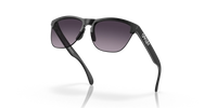 Oakley Frogskins Lite Sunglasses Matte Black Frame/ PRIZM Grey Gradient Lens