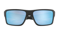 Oakley Double Edge Sunglass Matte Black Frame/ Prizm Deep Water Polarized Lenses