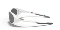 Oakley Eye Jacket Redux Sunglasses Polished White Frame/ PRIZM Black Lens