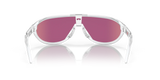 Oakley CMDN Sunglass Matte Clear Frame / Prizm Road Jade Lens