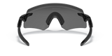 Oakley Encoder Sunglass Polished Black Frame/ PRIZM Black Lens Low Bridge Fit