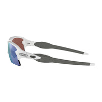 Oakley Flak 2.0 XL Sunglasses Polished White Frame/ Prizm Deep Water Polarized Lens