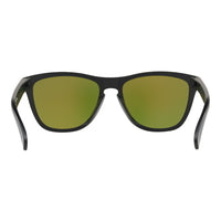 Oakley Frogskins Sunglasses Matte Black Frame/ Prizm Ruby Lens