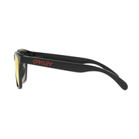 Oakley Frogskins Sunglasses Matte Black Frame/ Prizm Ruby Lens