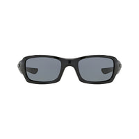Oakley Fives Squared Sunglasses Polished Black Frame/ Grey Lens