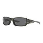 Oakley Fives Squared Sunglasses Grey Smoke Frame/ Warm Gray Lens
