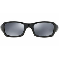 Oakley Fives Squared Sunglasses Polished Black Frame/ Black Iridium Polarized Lens