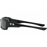 Oakley Fives Squared Sunglasses Polished Black Frame/ Black Iridium Polarized Lens