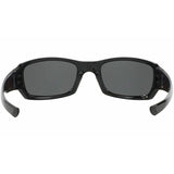 Oakley Fives Squared Sunglasses Polished Black Frame/ Black Iridium Polarized Lens