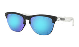 Oakley Frogskins Lite Sunglasses Matte Black Frame/ Prizm Sapphire Lens