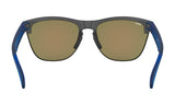 Oakley Frogskins Lite Sunglasses Matte Crystal Black Frame/ Prizm Ruby Lens