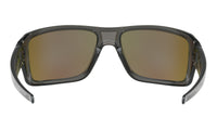 Oakley Double Edge Sunglass Grey Smoke Frame/ Prizm Sapphire Polarized Lenses