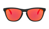 Oakley Frogskins Mix Sunglasses Moto GP Matte Black Ink Frame/ Prizm Ruby Lens