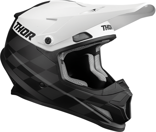 Thor Sector Helmet Birdrock  Black/White