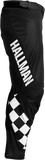 Thor Hallman DIiffer Cheq Pants Black/White