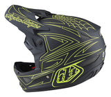 Troy Lee Designs D3 FiberLite SPIDERSTRIPE Bicycle Helmet