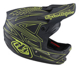 Troy Lee Designs D3 FiberLite SPIDERSTRIPE Bicycle Helmet