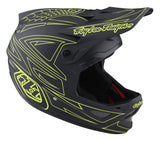 Troy Lee Designs D3 FiberLite SPIDERSTRIPE Bicycle Helmet