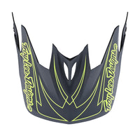 Troy Lee Designs D3 FiberLite SPIDERSTRIPE Bicycle Helmet