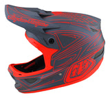 Troy Lee Designs D3 FiberLite SPIDERSTRIPE Bicycle Helmet