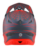 Troy Lee Designs D3 FiberLite SPIDERSTRIPE Bicycle Helmet