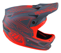 Troy Lee Designs D3 FiberLite SPIDERSTRIPE Bicycle Helmet