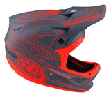 Troy Lee Designs D3 FiberLite SPIDERSTRIPE Bicycle Helmet