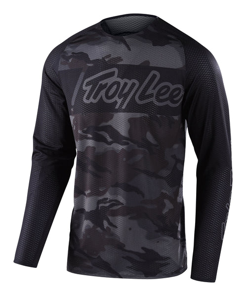 Troy Lee Designs SE Pro Air Vox Jersey Camo Black